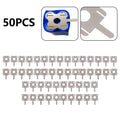 4S Lithium Battery Spot Welding Nickel Sheet U-Shaped 50 Pc Battery Welding Strip Qme Default Title