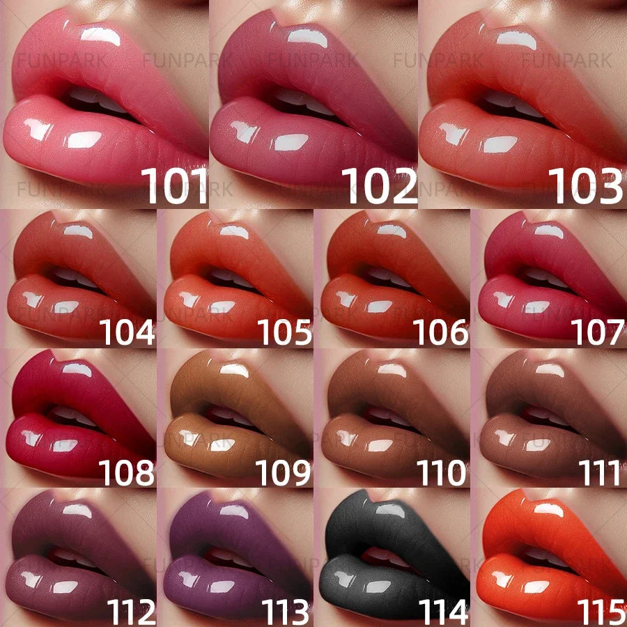 Moisturizing Lip Gloss & Lip Oil – 15 Shades, Long-Lasting Lip Gloss Qme
