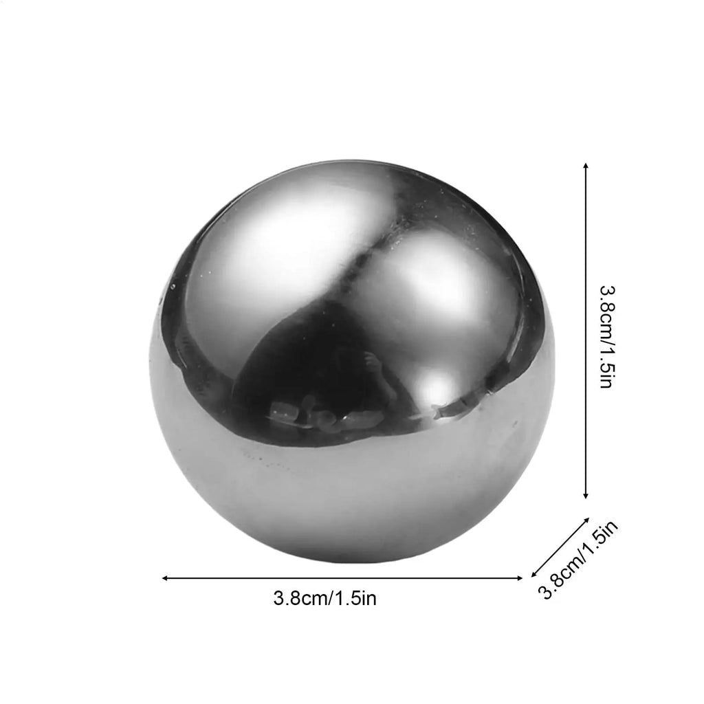 Reusable Stainless Steel Chilling Balls – No-Dilution Ice Chilling Balls Qme