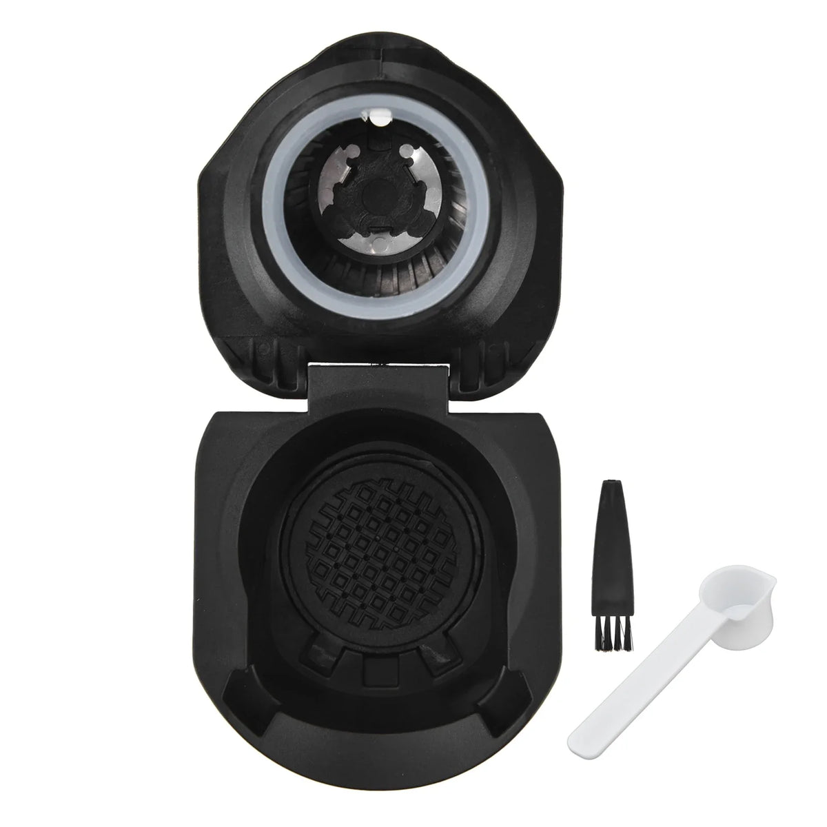Reusable Coffee Pod Adapter Holder for Dolce Gusto Machines Coffee Pod Adapter Qme black