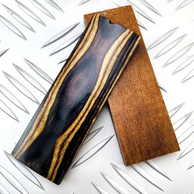 Swayboo Colored Wood Handle Blanks for Knife, Bow & Slingshot Wood Handle Blanks Qst B 160X50X10MM