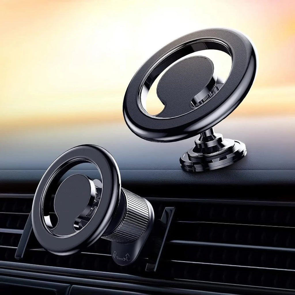 Magnetic Car Phone Mount | MagSafe GPS Holder Stand Car Phone Mount Qme