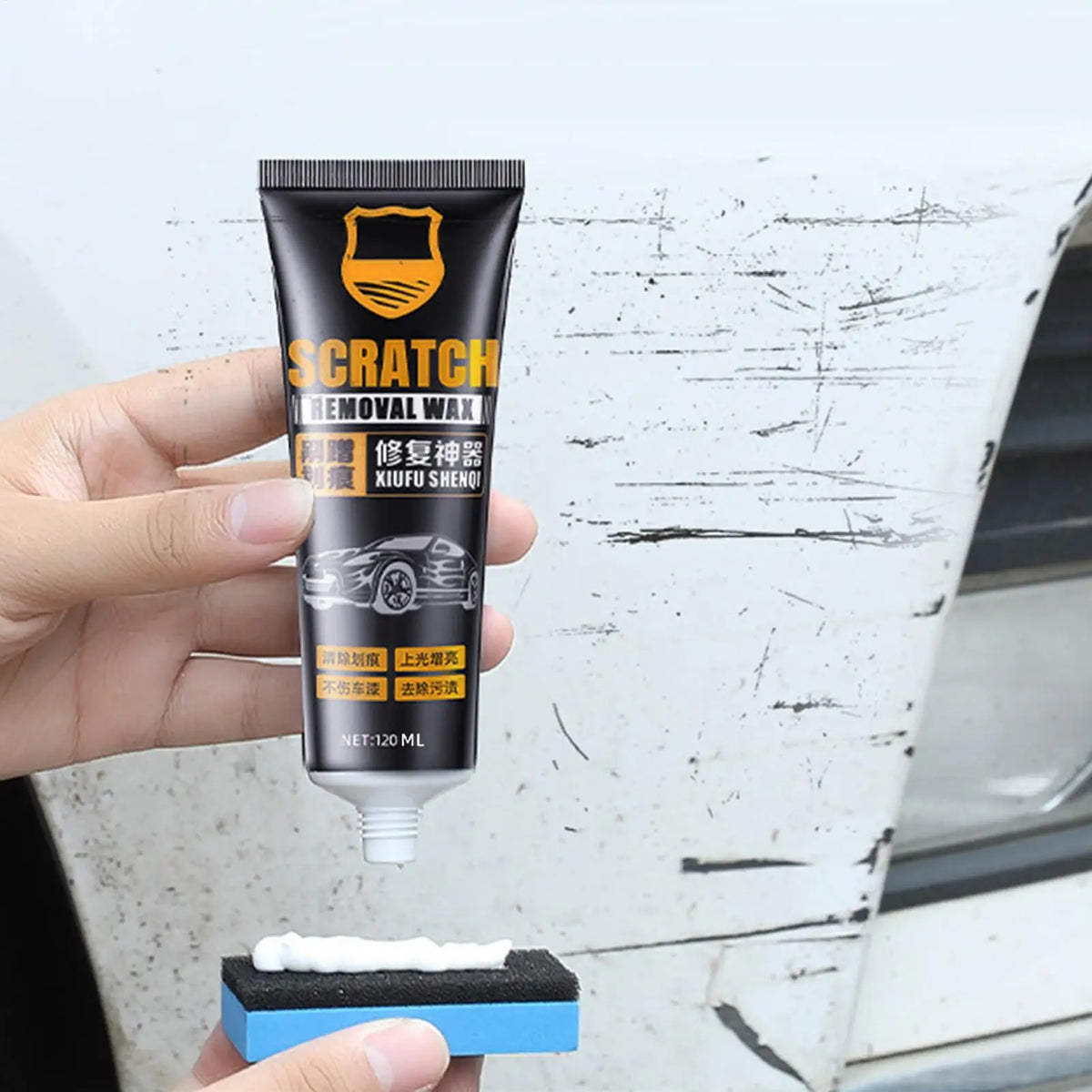 Car Scratch Repair Paste & Polishing Wax – Swirl Remover Car Scratch Repair Paste Qme