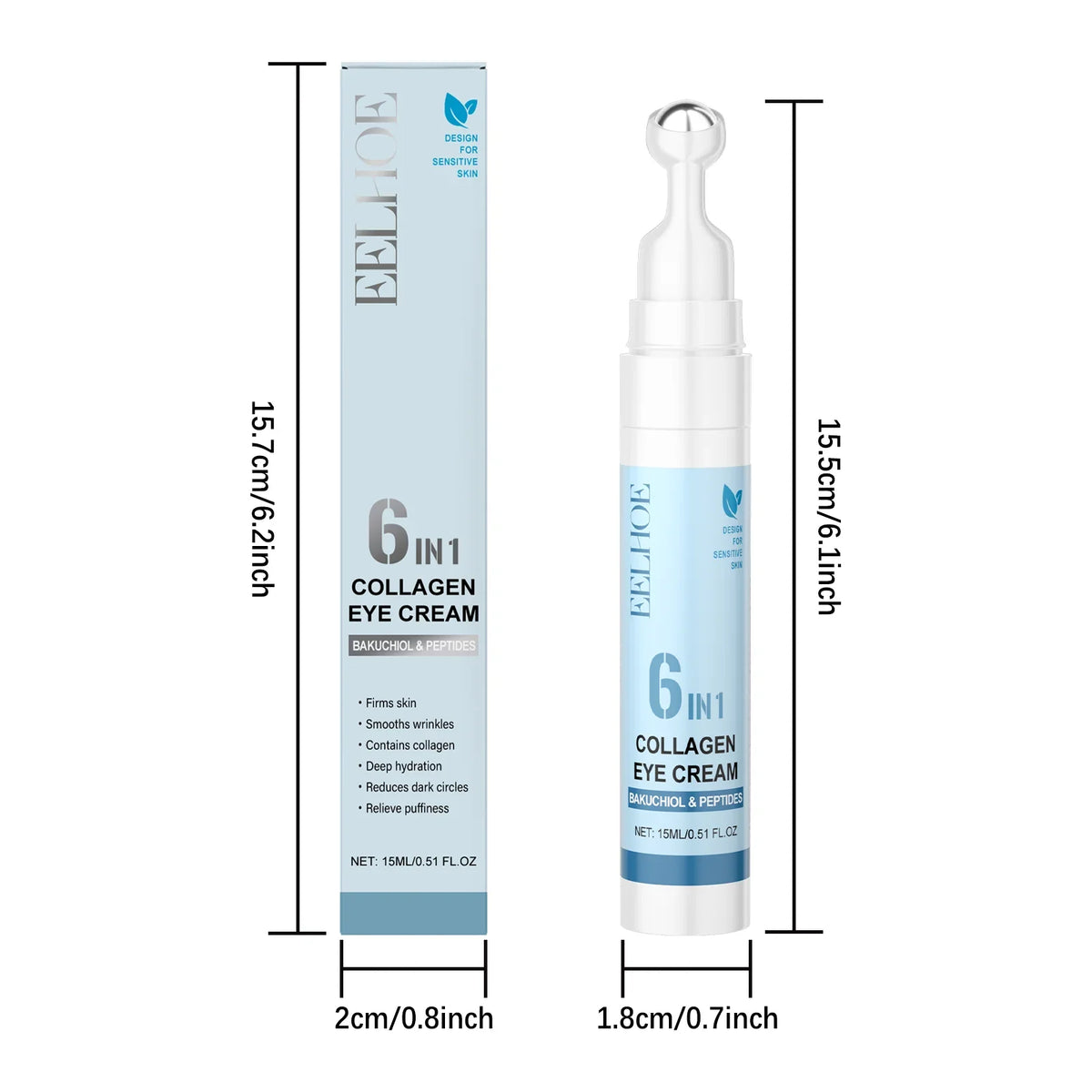 Brightening Collagen Eye Cream – Firms, Hydrates & Smooths Eye Cream Qme