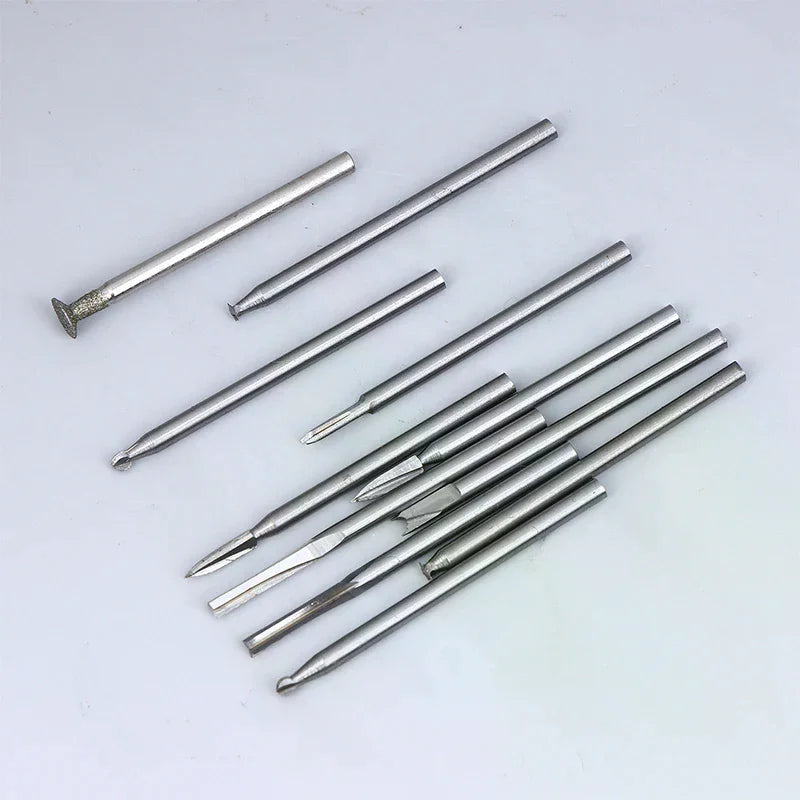 5-Piece Wood Carving Drill Bits Set – Rotary Tool Compatible Wood Carving Bits Qme