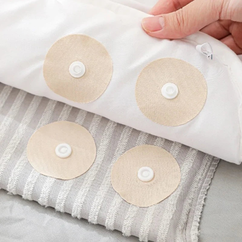 Anti-Slip Quilt & Bedsheet Gripper Clips – 10 Pair Duvet Set Bedding Clips Qme