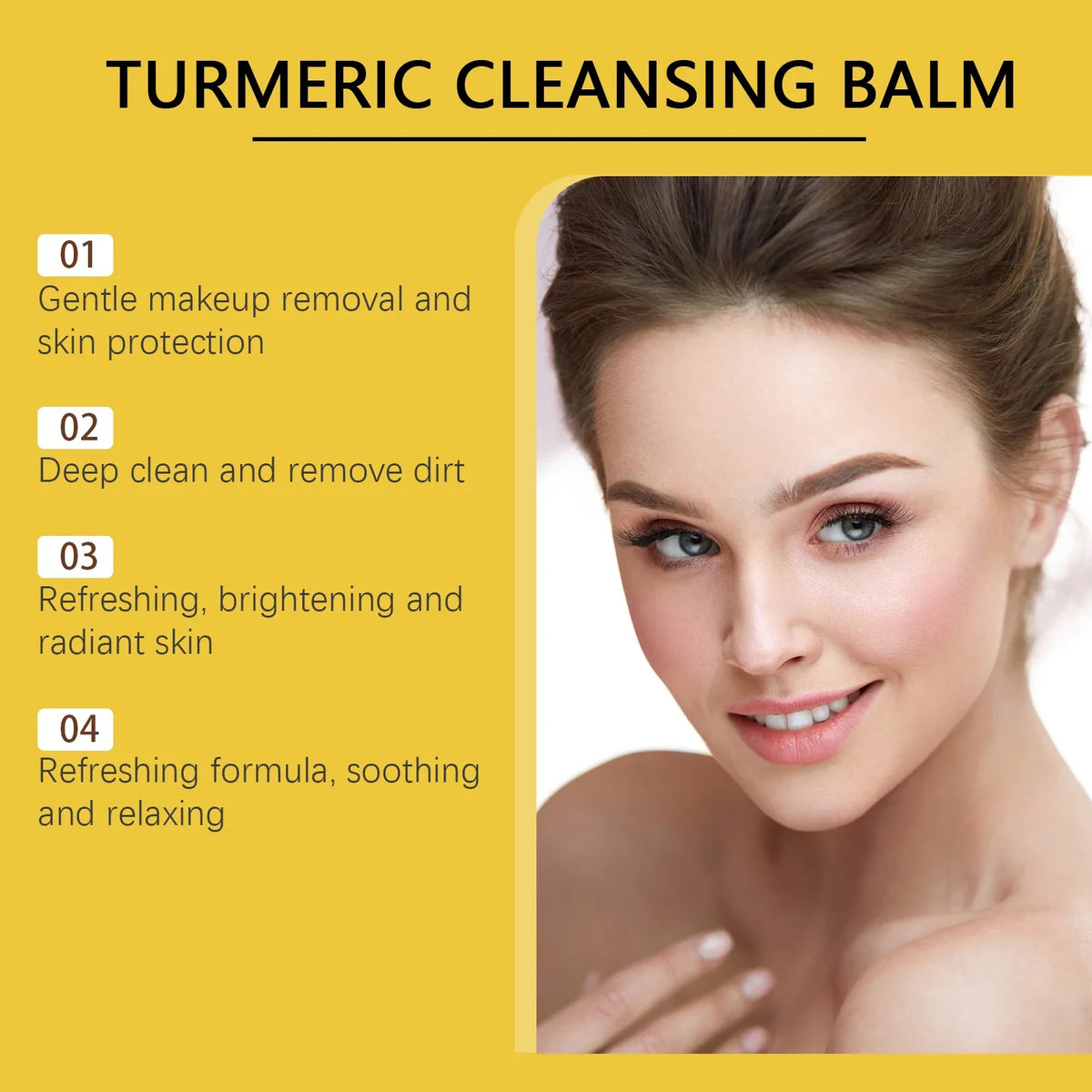 Ginger Lemon Cleansing Balm – Gentle Makeup Remover | Qme Cleansing Balm Qme