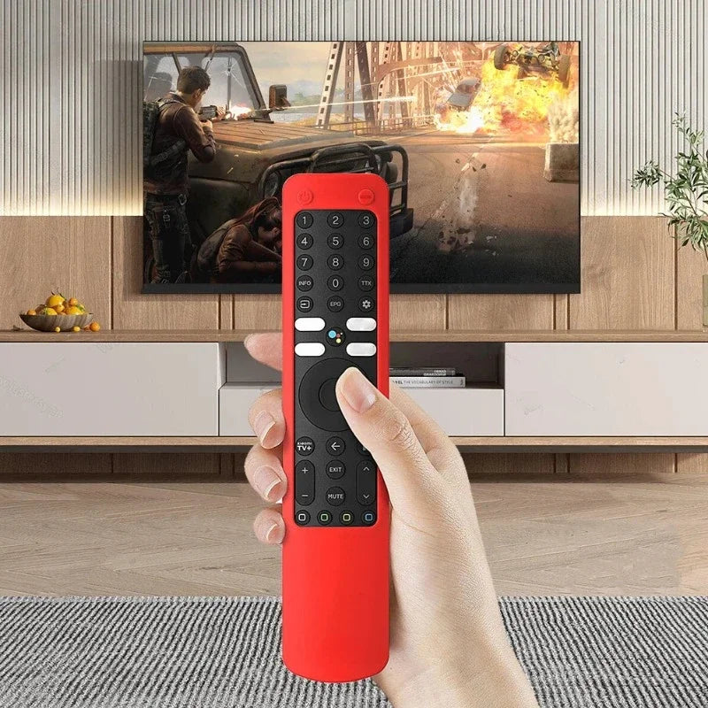 Xiaomi XMRM-ML Silicone TV Remote Cover | Anti-Drop Case Remote Control Cover Qme