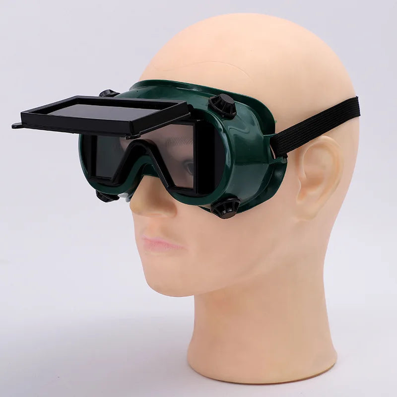 Welding Goggles Anti-Impact Dustproof Windproof Safety Eyewear Protective Safety Goggles Qme Square hole