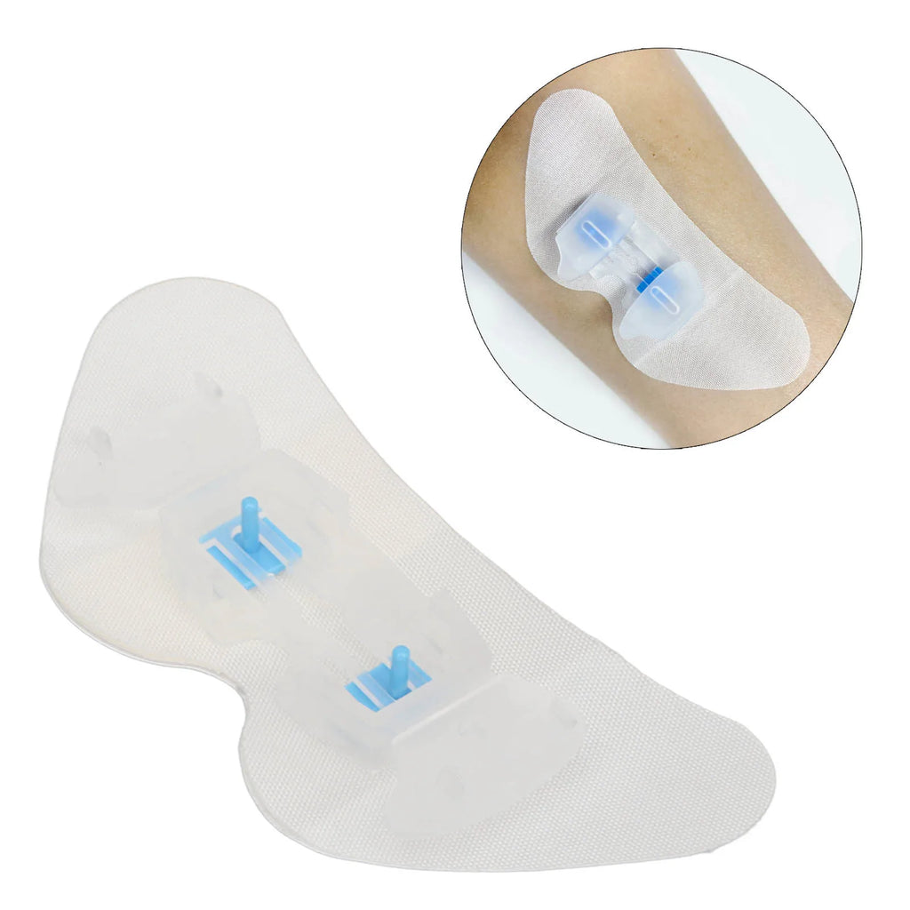 Disposable PU Butterfly Catheter Stabilization Adhesive Holder Catheter Stabilization Holder Qme