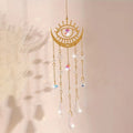 Moon Crystal Pendant Sunlight Catcher – Garden Hanging Decor Crystal Hanging Ornament Qme eye