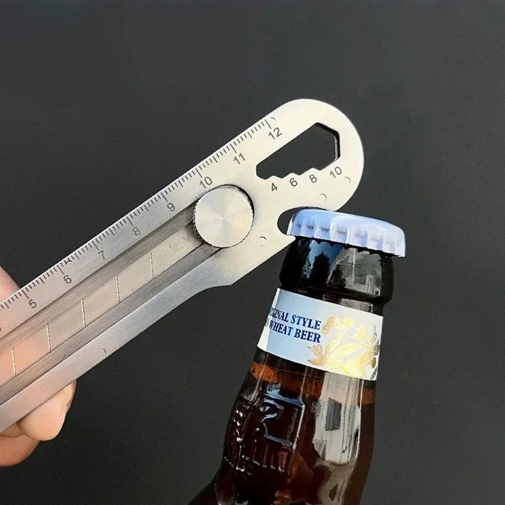 6-in-1 Retractable Utility Knife | Stainless Steel Box Cutter Retractable Utility Knife Qme
