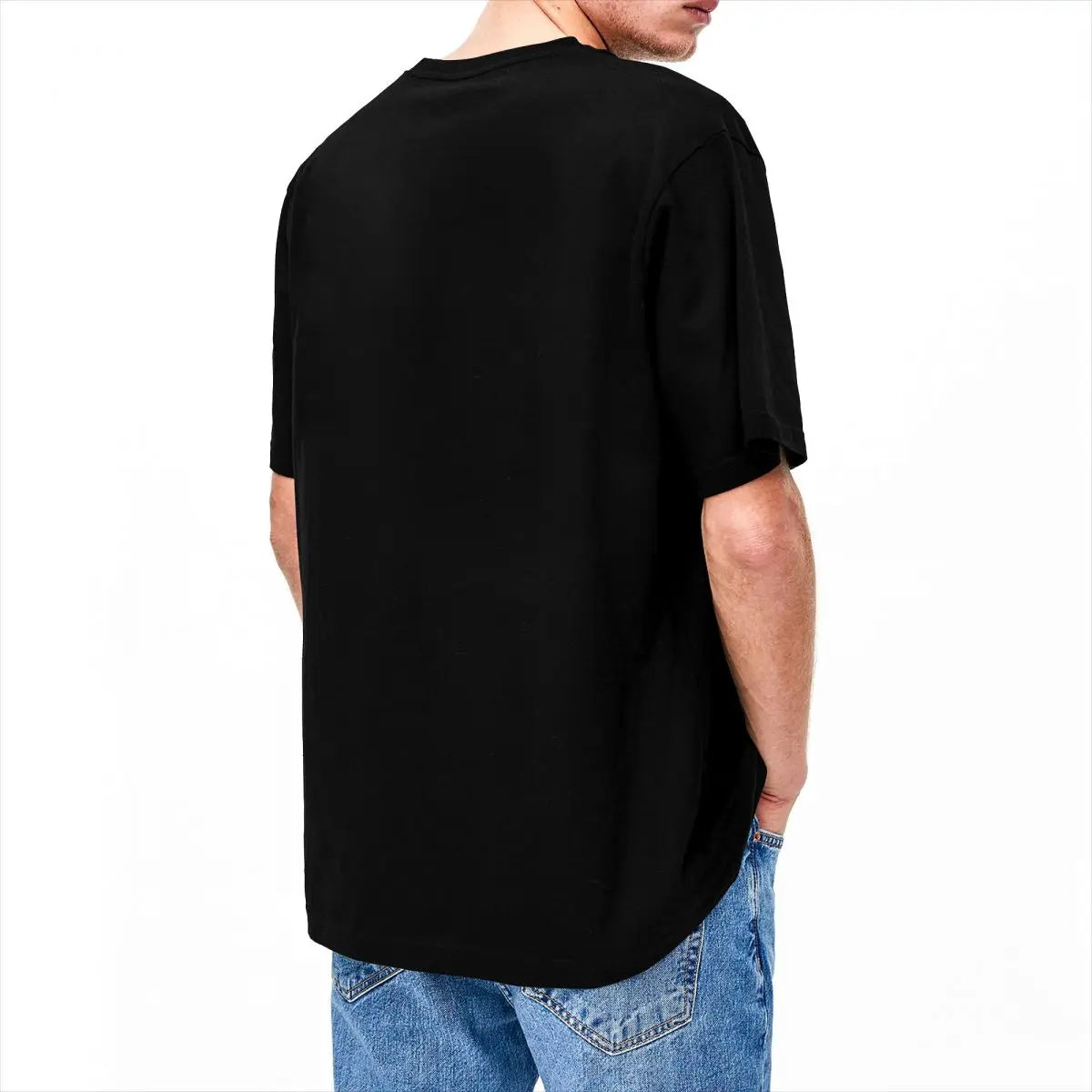 Men's Bubu Dudu Cartoon Cotton T-Shirt Y2K Loose Tee Up To 6XL Graphic T-Shirt Qst