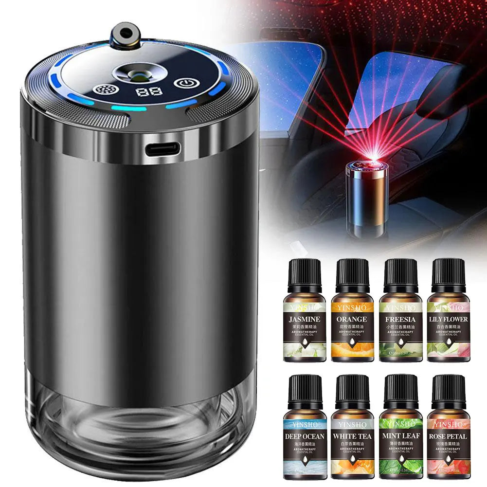 Electric Car Vent Aroma Diffuser – Essential Oil Mist Car Vent Diffuser Qme
