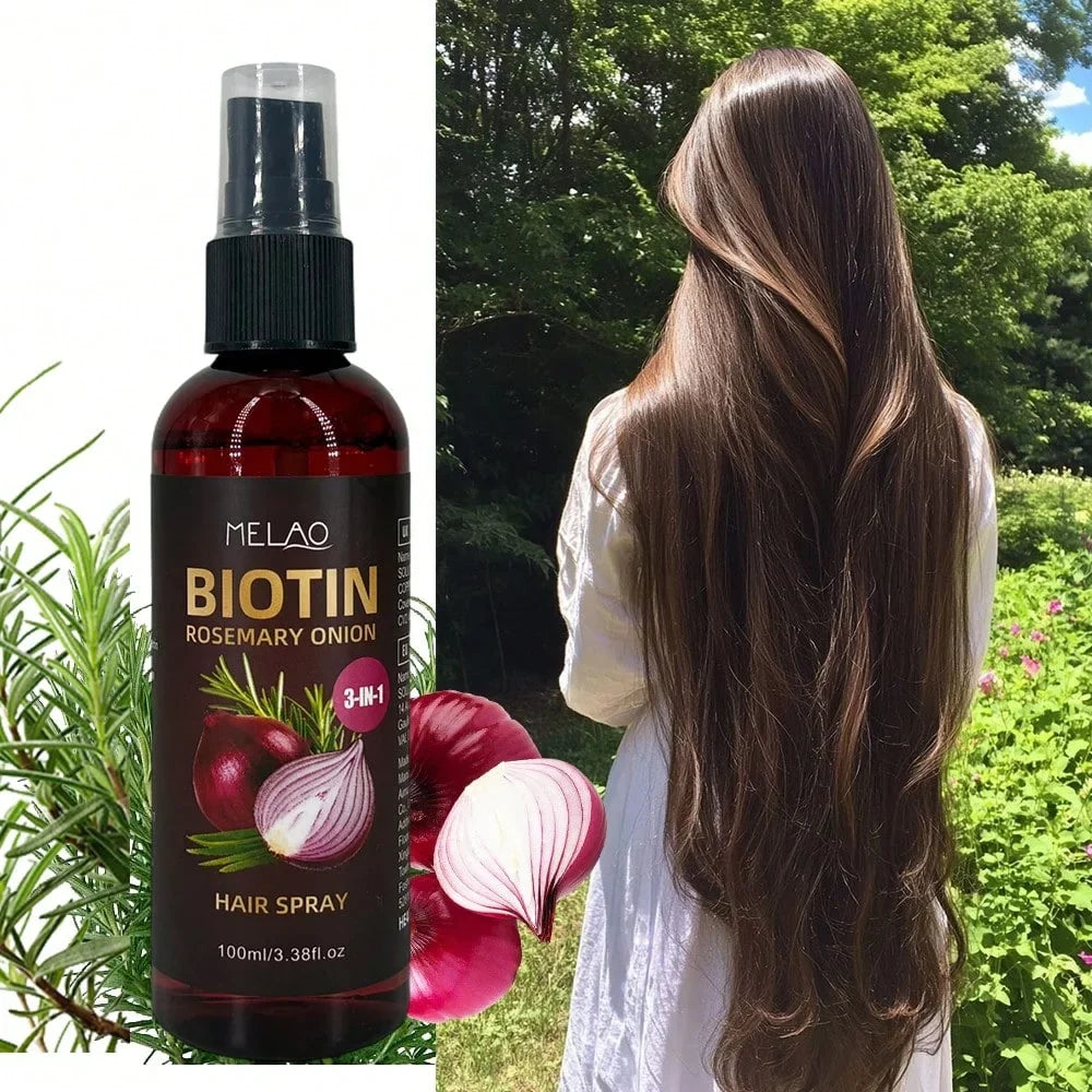 MELAO Biotin Rosemary Onion Leave-In Conditioner Spray Leave-In Hair Spray Qme