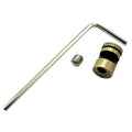 CNC Stainless Steel Push Button Kit with Hex Wrench & Screws Knife Upgrade Kit Qme Push Knife Button