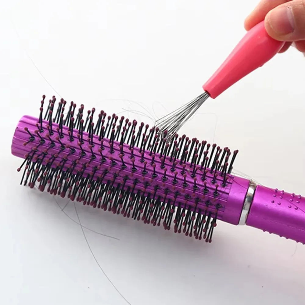 Hair Brush Cleaner Tool – Metal Comb & Bristle Detangler Hair Brush Cleaner Qme