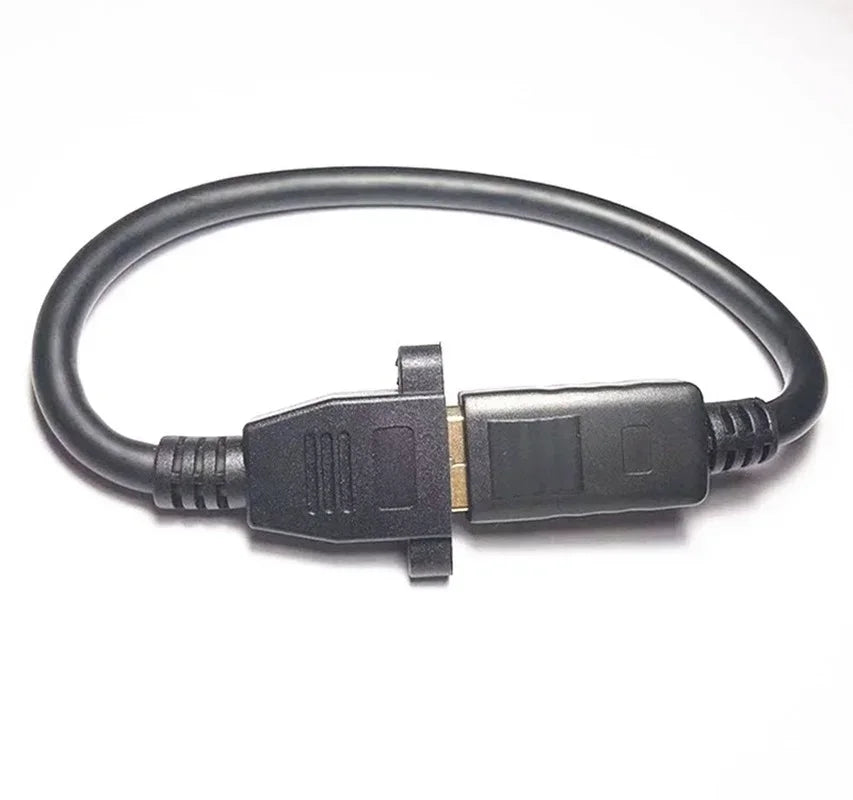 DisplayPort 1.2 Male to Female Locking Extension Cable 4K DisplayPort Extension Cable Qme