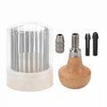 23-Piece Beading Graver Set | Diamond Stone Setting Jewelry Tools Jewelry Setting Tools Qme as show