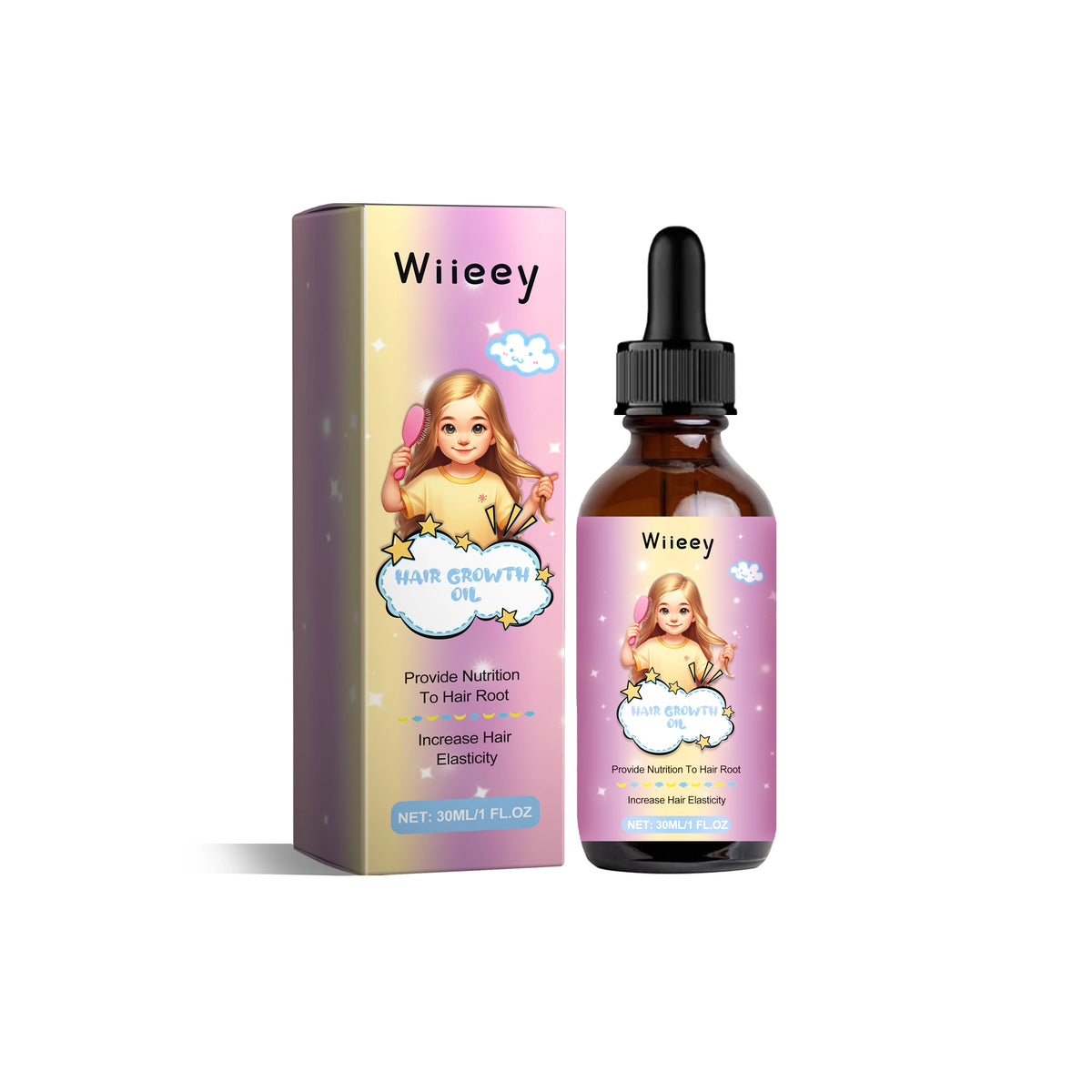 Wiieey Hair Styling Wax & Spray – Edge Control & Frizz Smooth Hair Styling Wax Qst Hair Growth Oil