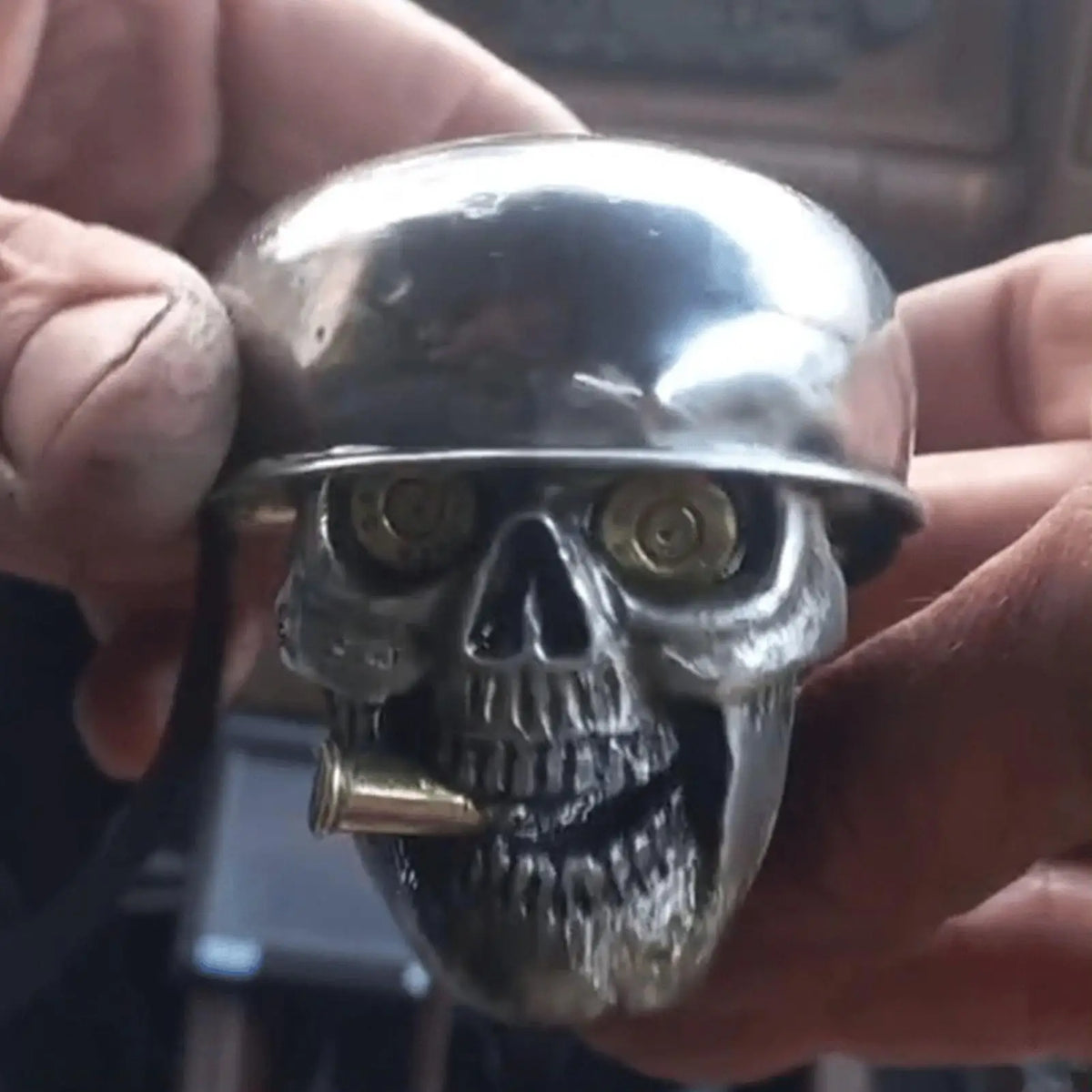 Skull Gear Shift Knob Cover | Skeleton Car Shifter Accessory Gear Shift Cover Qme