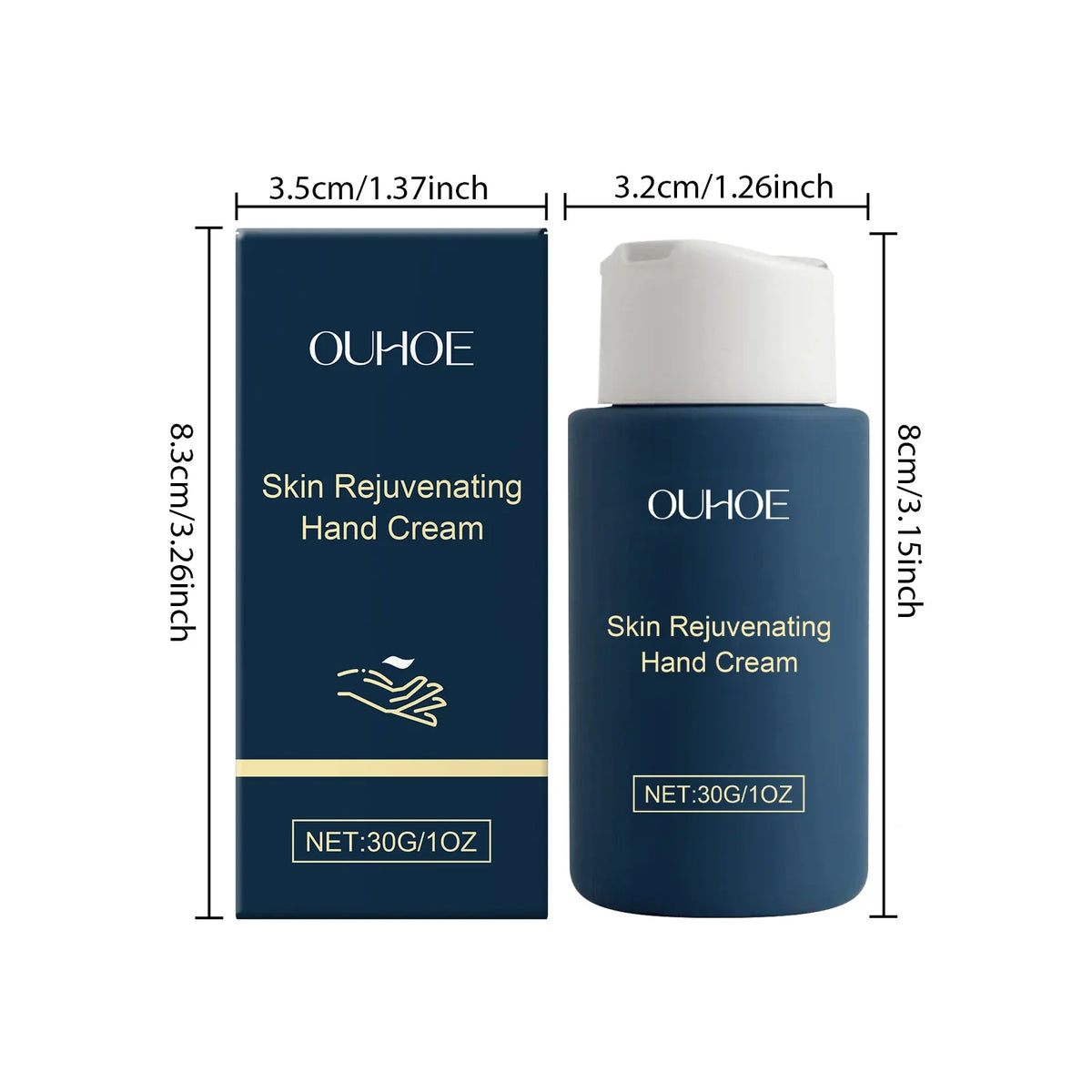 Qme Moisturizing Hand Cream – Nourishing, Softening & Brightening Moisturizing Hand Cream Qme