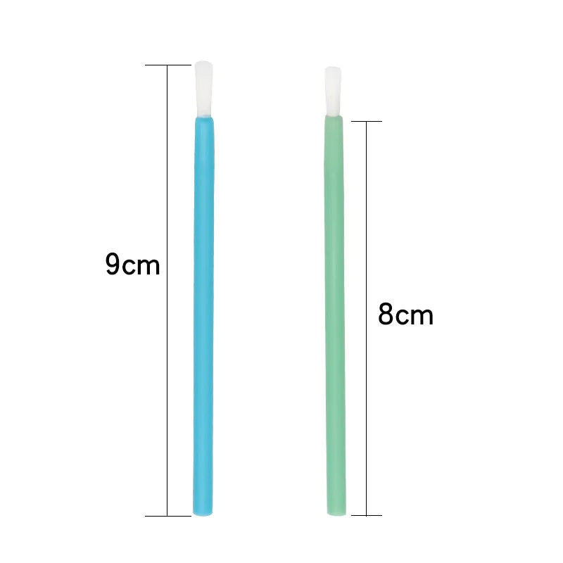 Disposable Nylon Fiber Lip Brush Wands – 50 Pk Applicator Lip Brush Applicator Qme