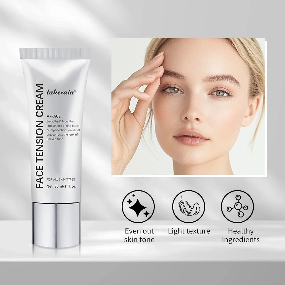 Lakerain Face Blurring Primer – Moisturizing Skin Tightener 30ml Makeup Primer Qst