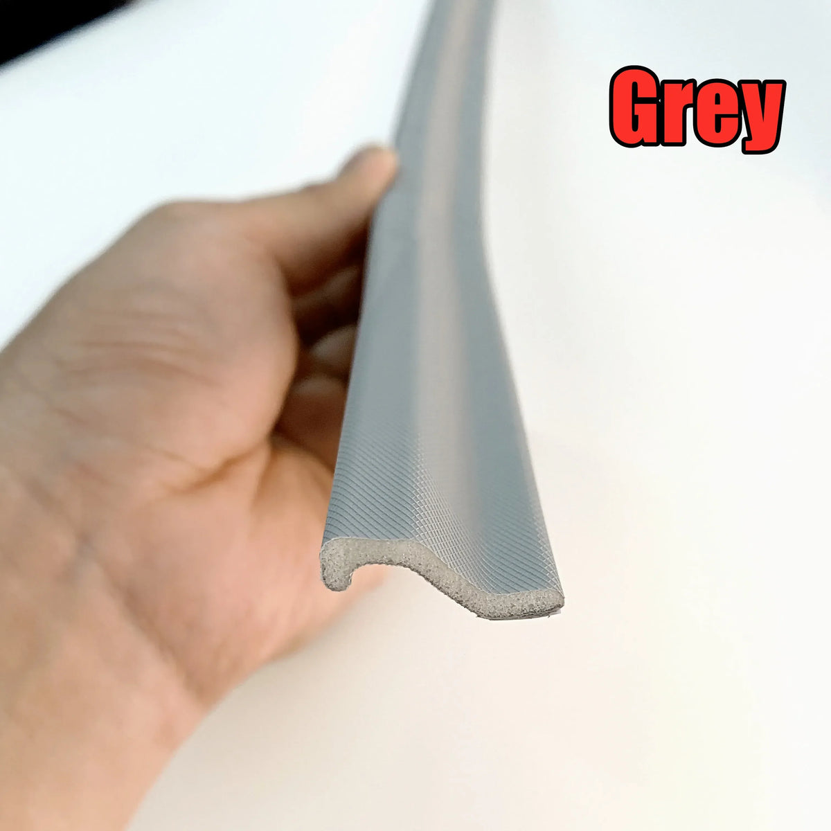 40M S-Type Acoustic Foam Sealing Strip – Waterproof Window Seal Foam Weatherstrip Seal Qme GRAY 30M