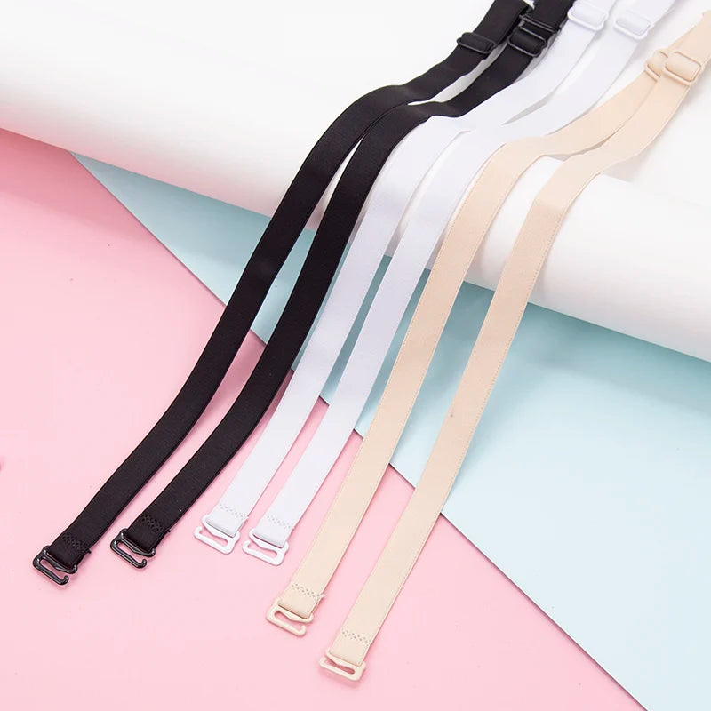 Women's Slip-Resistant Double Shoulder Elastic Bra Straps Bra Straps Qme