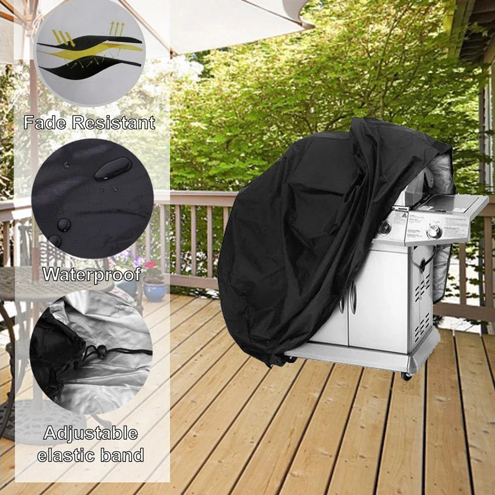 Waterproof BBQ Grill Cover | Dust & Weather Protection BBQ Grill Cover Qme