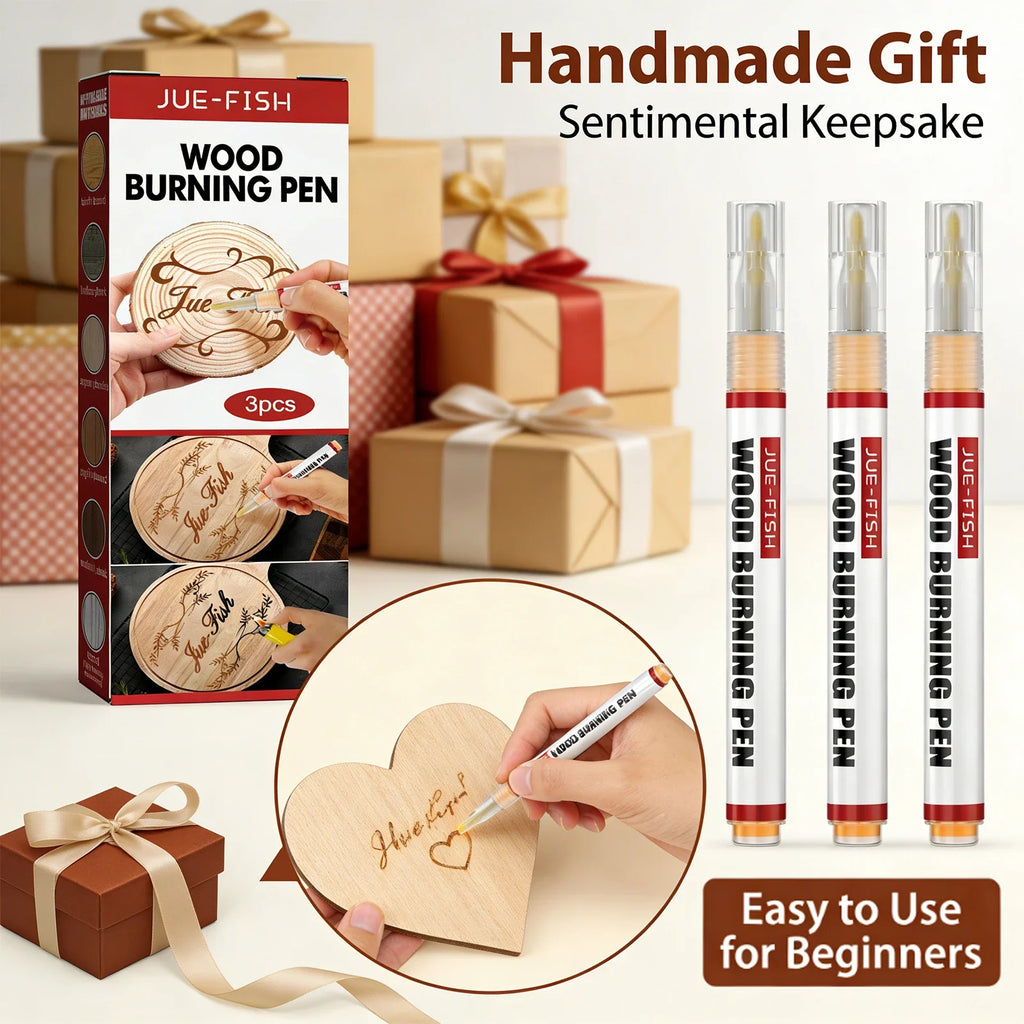 Wood Burning Pen Set – DIY Craft & Pattern Design Tool Wood Burning Pen Qme