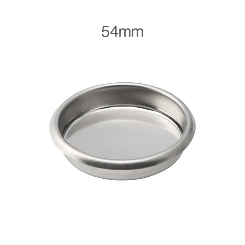 Stainless Steel Blind Filter Bowl 51mm 54mm Espresso Backwash Espresso Filter Accessory Qme M