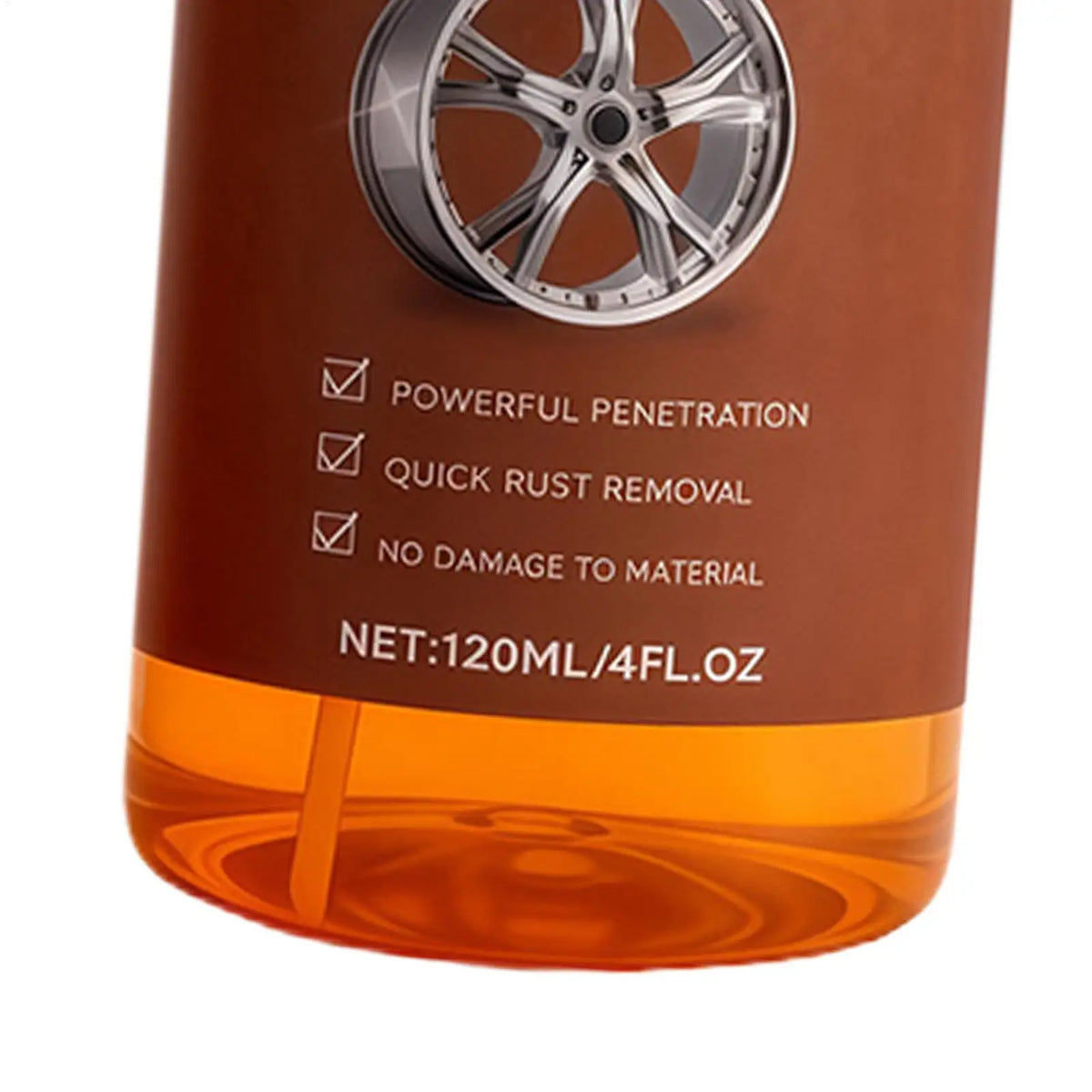 Fast-Acting Iron & Rust Stain Remover Spray for Cars – 120ml Car Detailing Spray Qme