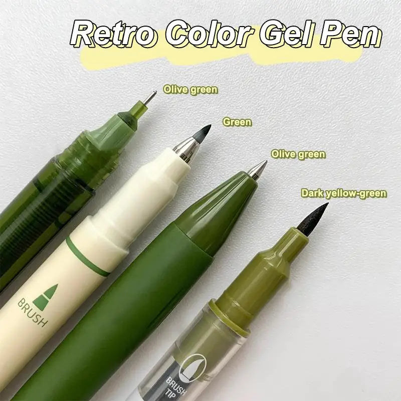 Vintage Luxury Journal Pens | Quick-Dry Smooth Writing Set Luxury Writing Pens Qme