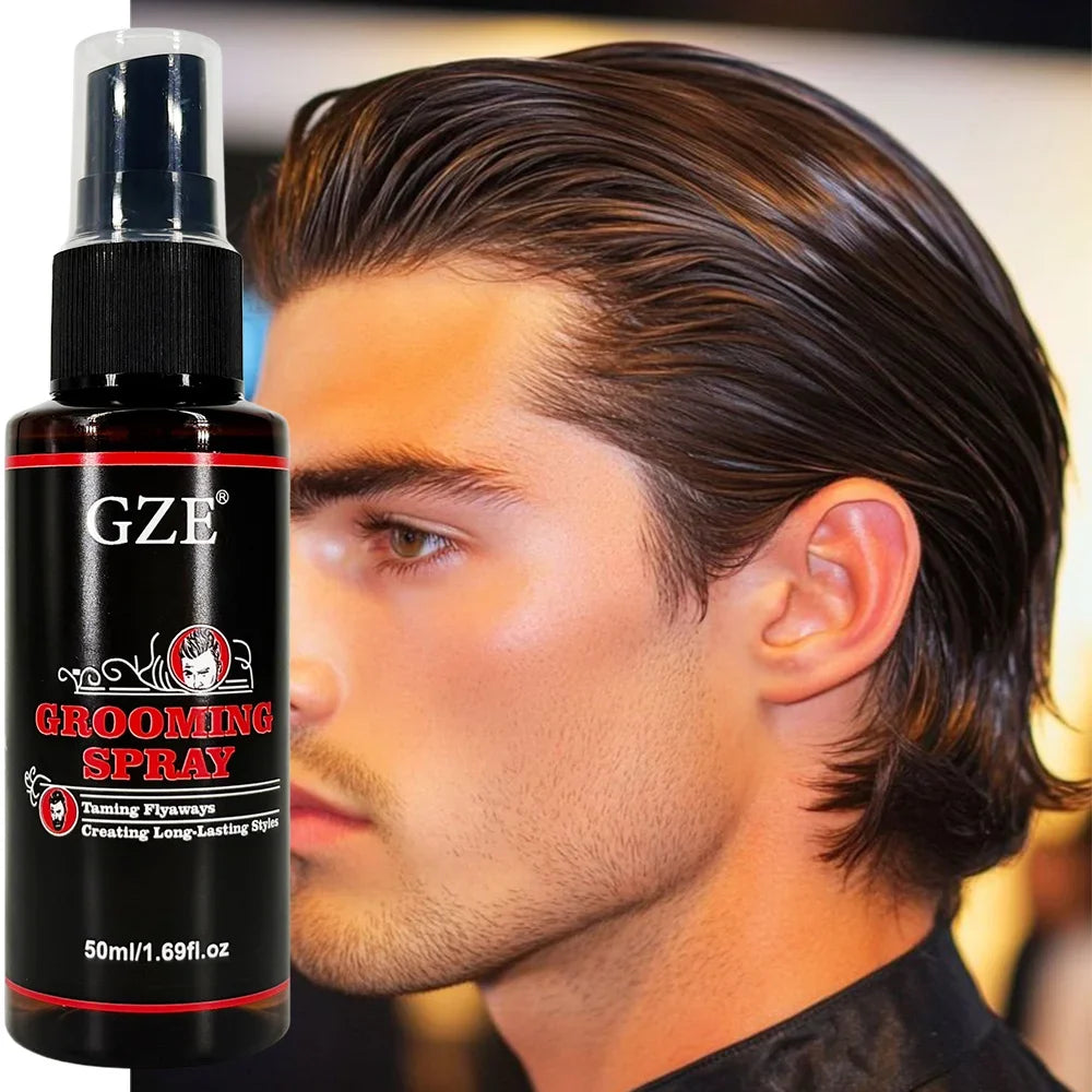 GZE Men's All-in-One Grooming Spray – Leave-In Conditioner Men's Grooming Spray Qme