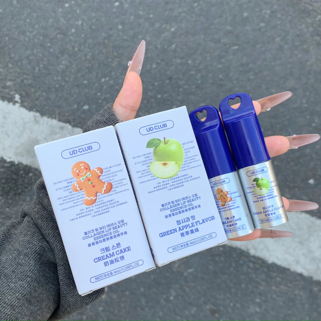 Collagen Lip Essence Oil – Moisturizing & Non-Greasy Lip Essence Oil Qme