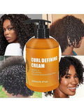 GZE Curl Defining Cream with Argan Oil – Wavy & Curly Hair Curl Defining Cream Qme CURL DEFINING CREAM