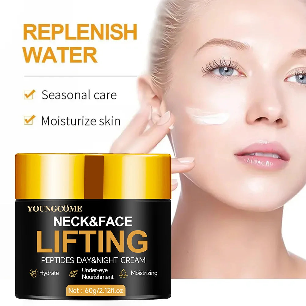 YOUNGCOME Neck & Face Moisturizing Firming Cream 30/60g Face & Neck Cream Qst