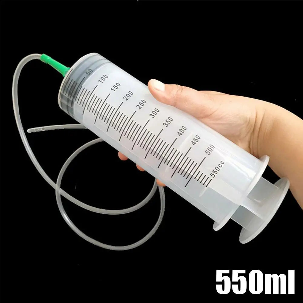 Large Capacity Transparent Plastic Syringes with Measurement Plastic Measuring Syringe Qme 550ml