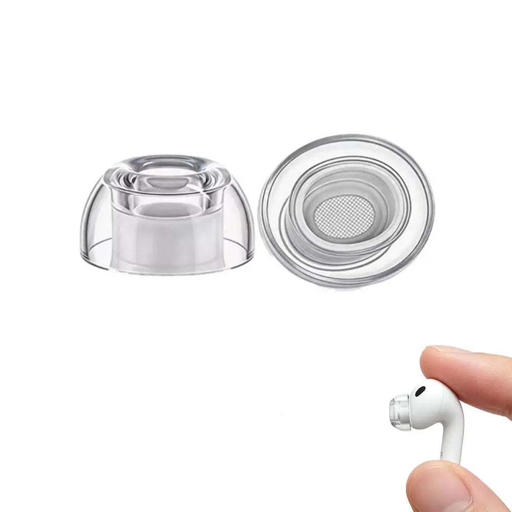 Silicone Ear Tips for AirPods Pro 3 | Replacement Earbuds Cap Earphone Accessories Qme S