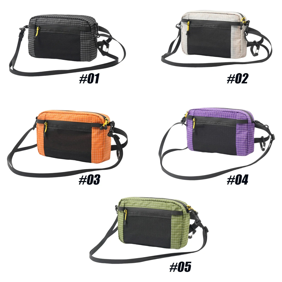 Waterproof Hiking Chest Bag – Lightweight Nylon Side Pocket Hiking Chest Bag Qme