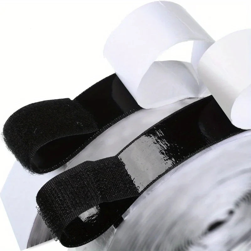 Strong Self-Adhesive Hook & Loop Fastener Tape Strip Hook & Loop Tape Qme