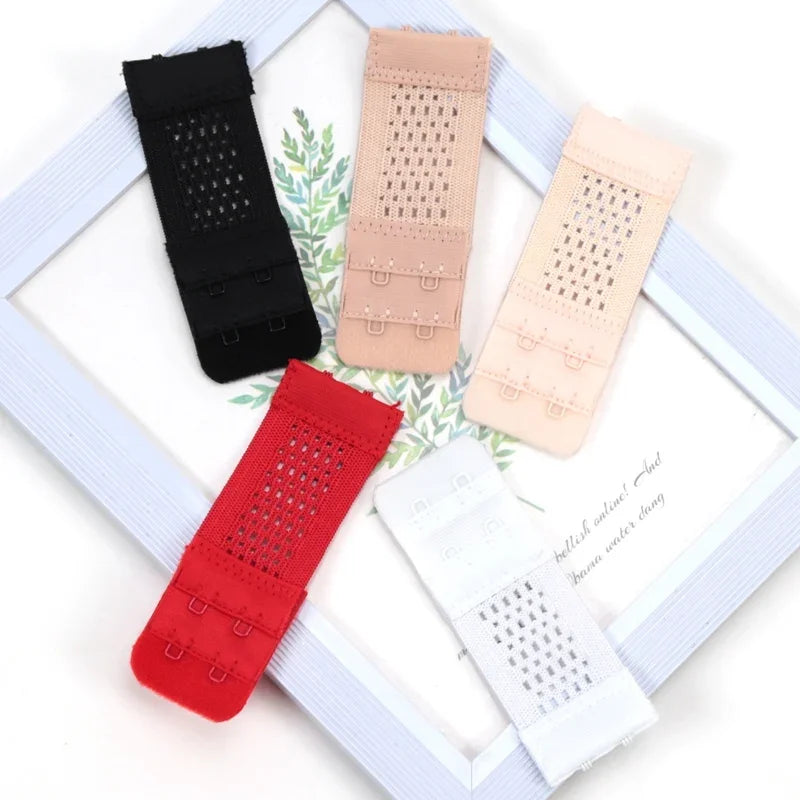 Women's Bra Extender Elastic Hook & Eye Extension Strap Bra Extender Qme