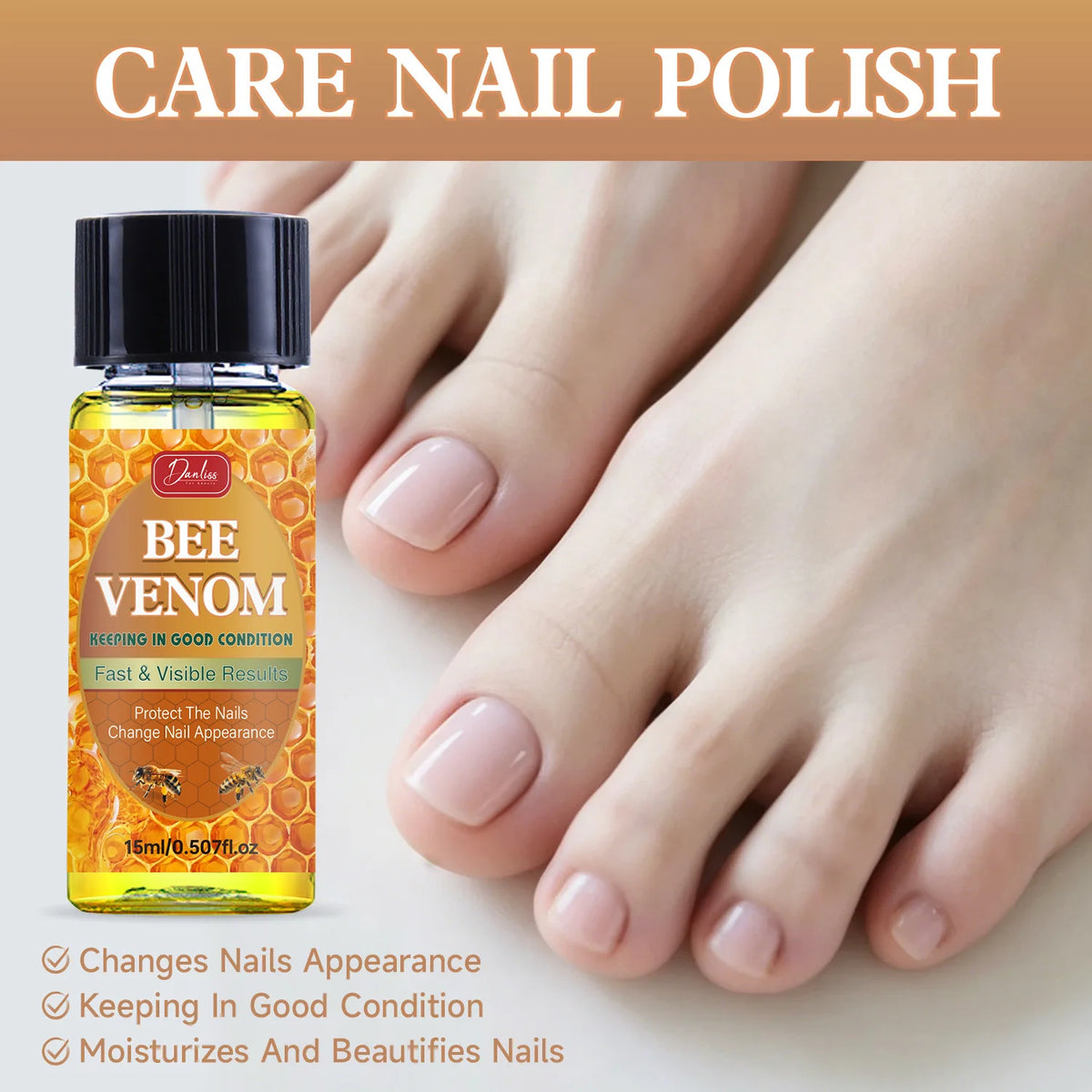 Bee Venom Nail Care Serum – Strengthen & Beautify Nails 15ml Nail Care Serum Qst