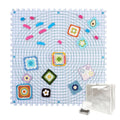 Crochet Blocking Mat – Foam Board for Knitters & Fiber Artists Blocking Mat Qme White China Mainland