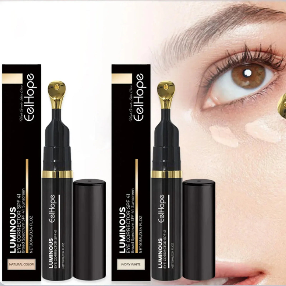 Qme Concealer Stick – Under Eye & Blemish Coverage, 4 Shades Concealer Stick Qme