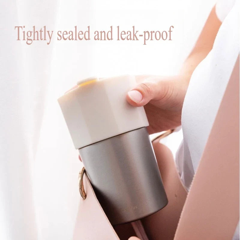 Stainless Steel Double-Wall Insulated Coffee Mug 300ml Insulated Coffee Mug Qme