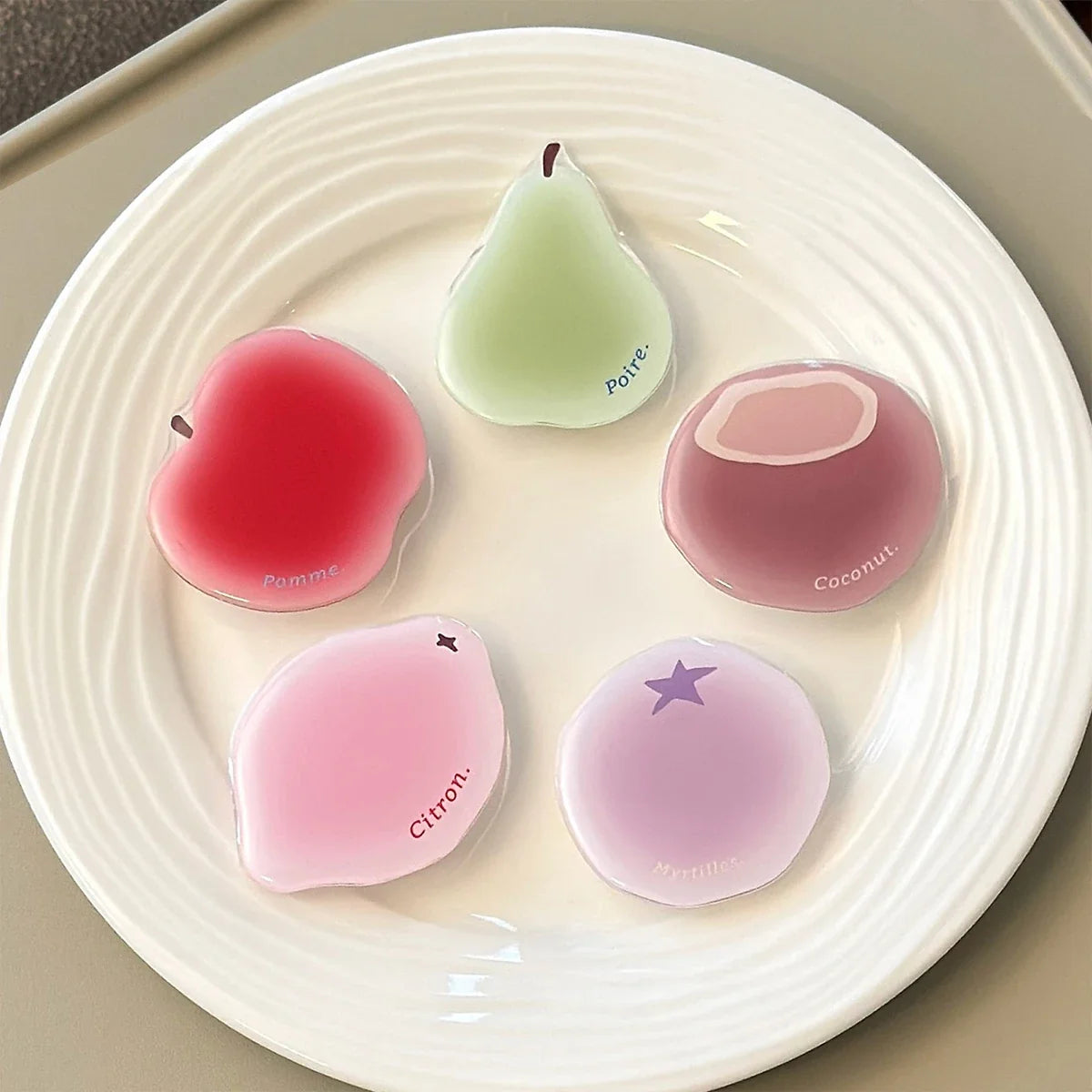 Fruit Phone Stand Stretchable Foldable Multi-Function Holder Phone Stand Qme