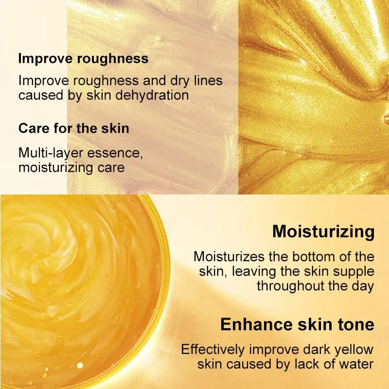 Golden Collagen Face Cream Moisturizing Sleeping Mask 120g Sleeping Face Mask Qme